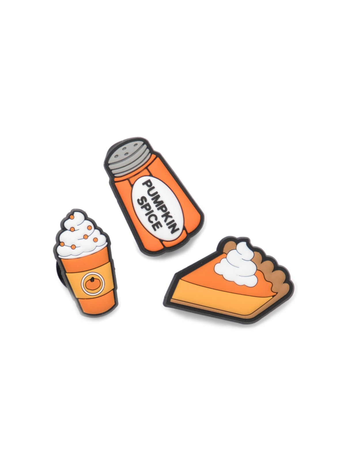 Jibbitz Spice 3 Peças - Laranja