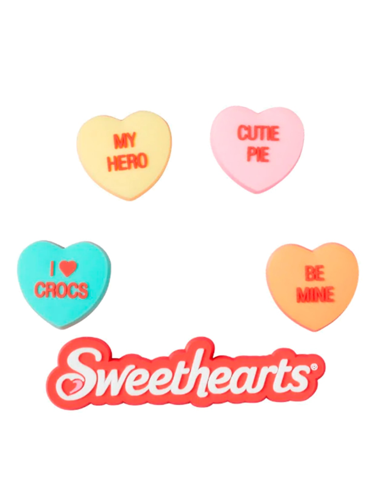 Jibbitz Sweethearts 5 Peças