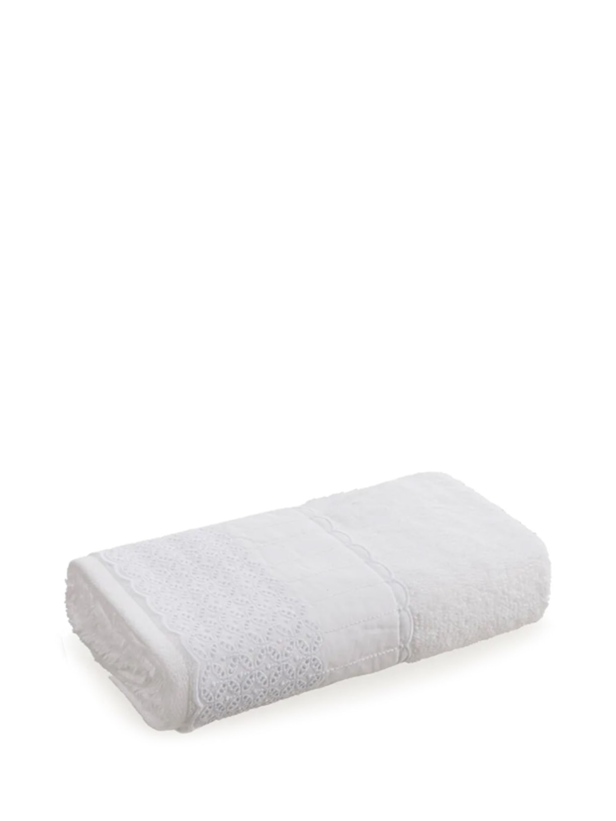 Jogo 2 Lavabos Imperiale Bordados - Off White