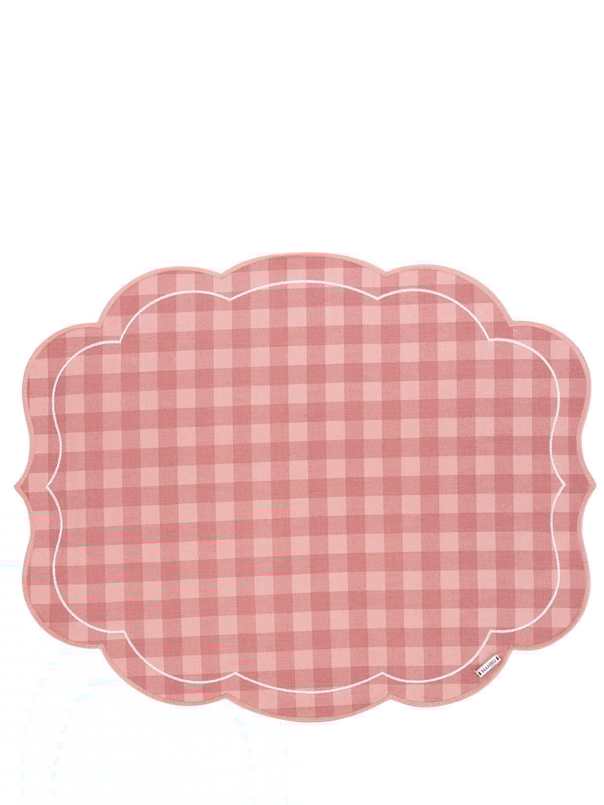 Jogo Americano Baronesa Dupla Face Blush Rosa Mameg