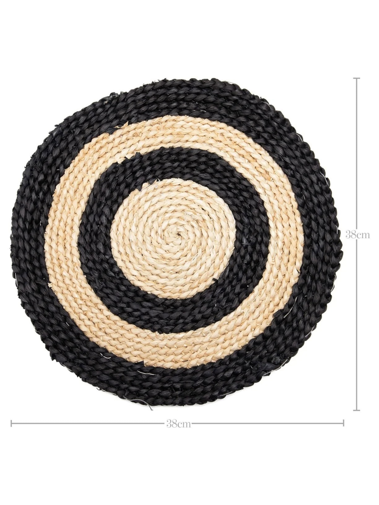 Jogo Americano Em Fibra De Papel Bege '2Home