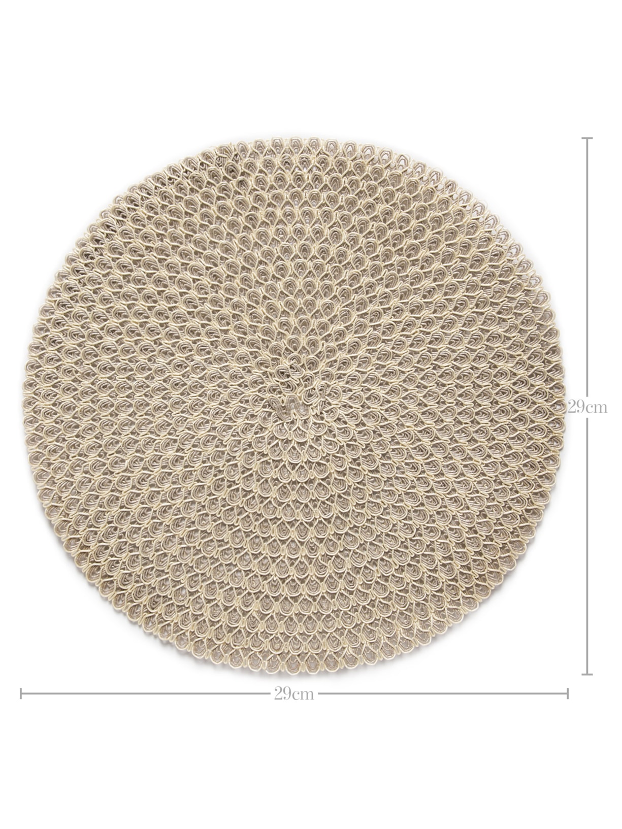 Jogo Americano Peacock Bege Le Lis Casa