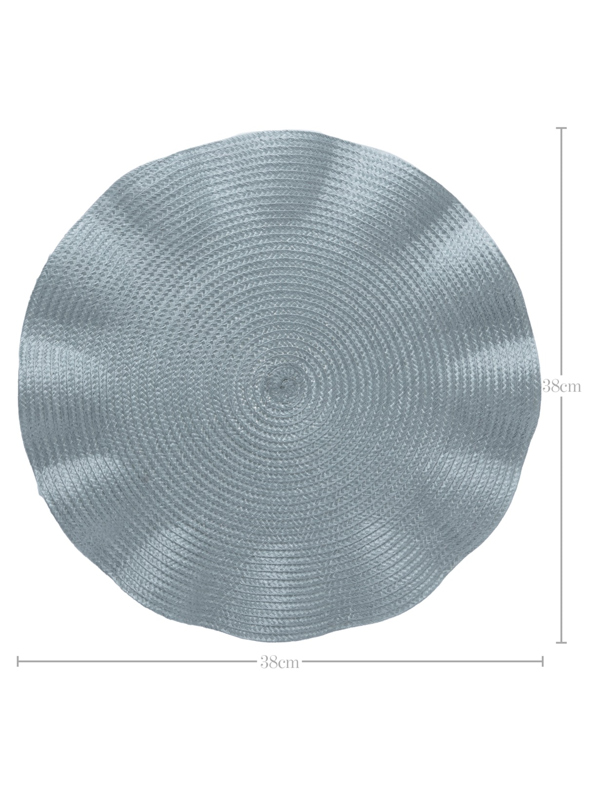 Jogo Americano Ruffles Prata Wolff