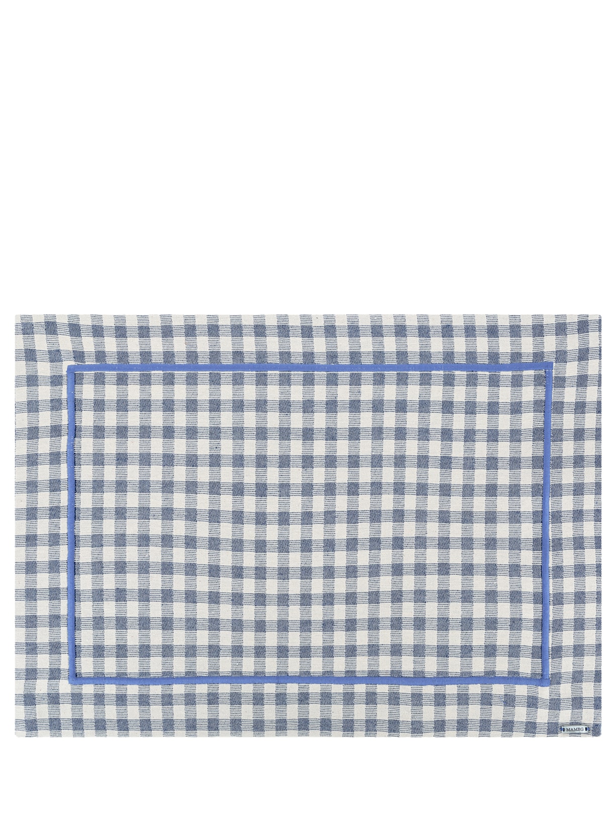 Jogo Americano Xadrez Agatha - Azul