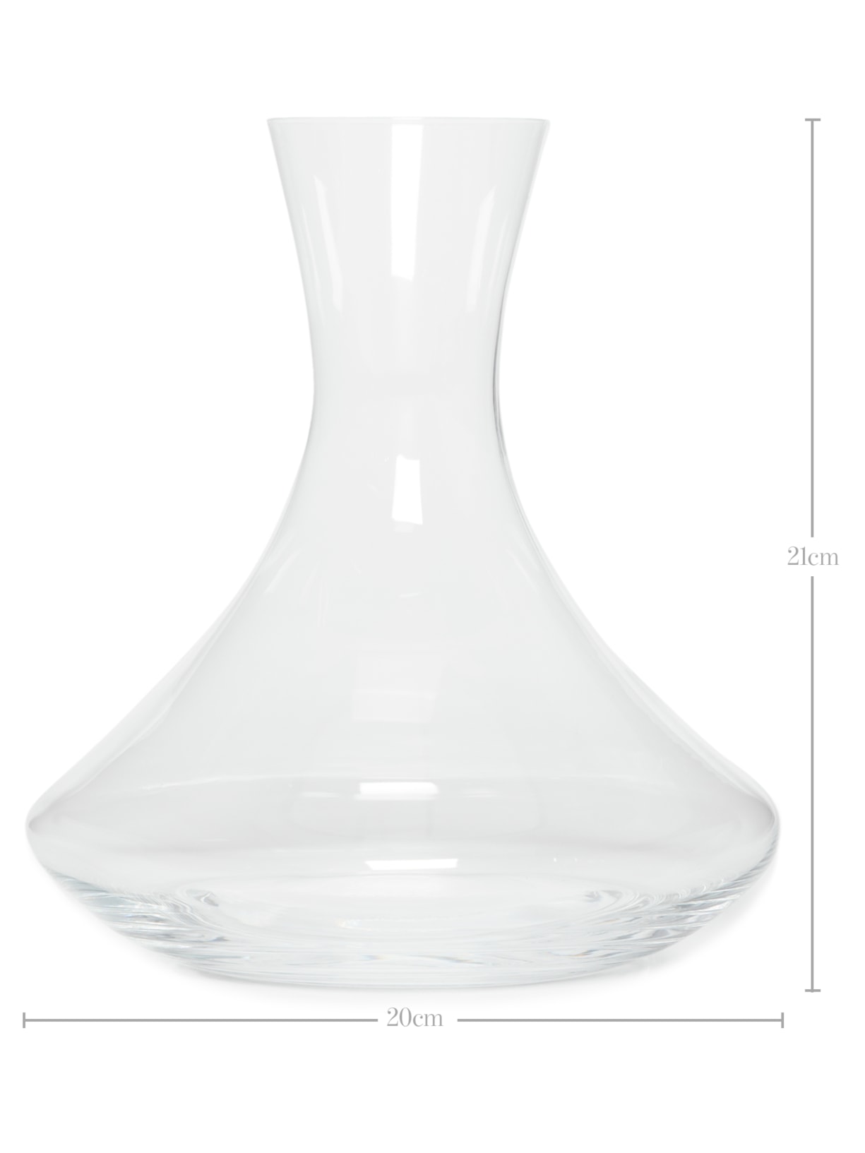 Jogo De 1 Decanter E 2 Taças Em Cristal '2Home