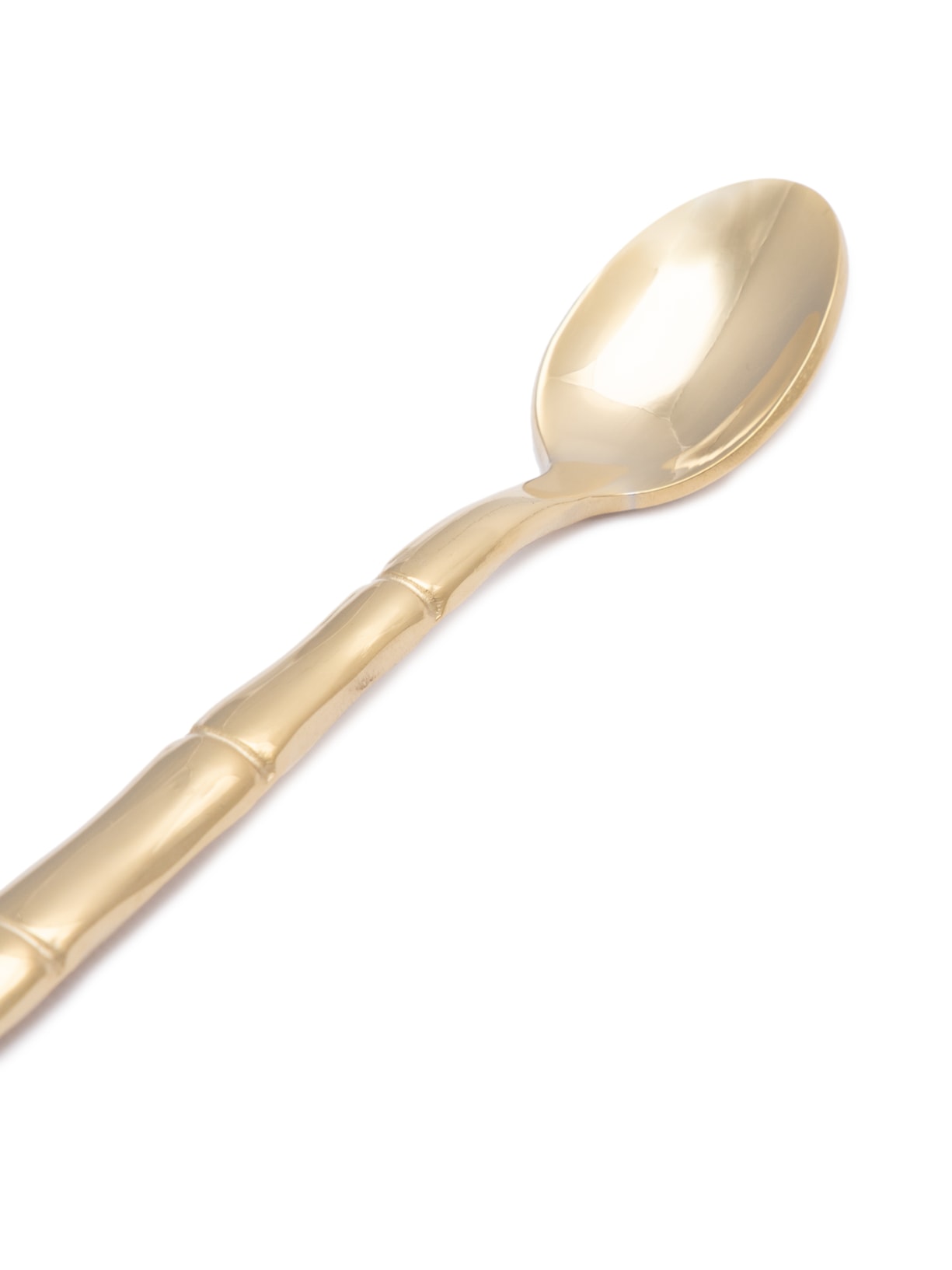 Jogo De 6 Colheres Para Café Em Aço Inox Dourado '2Home