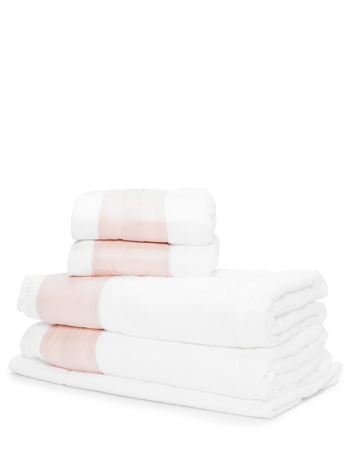 Jogo De Banho 5 Peças Lino - Rosa