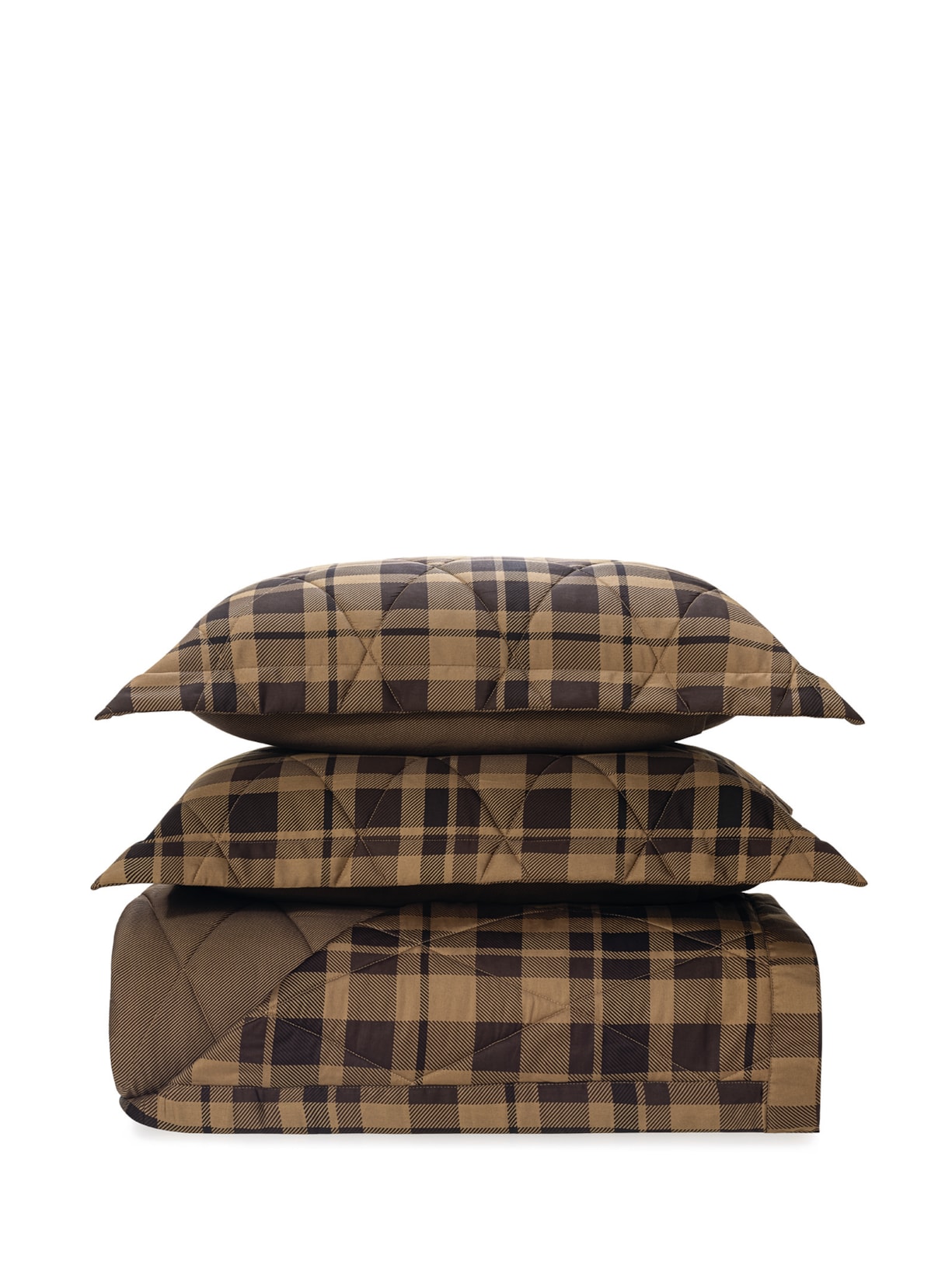 Jogo de Cama Braies Cetim 200 Fios Queen - Marrom