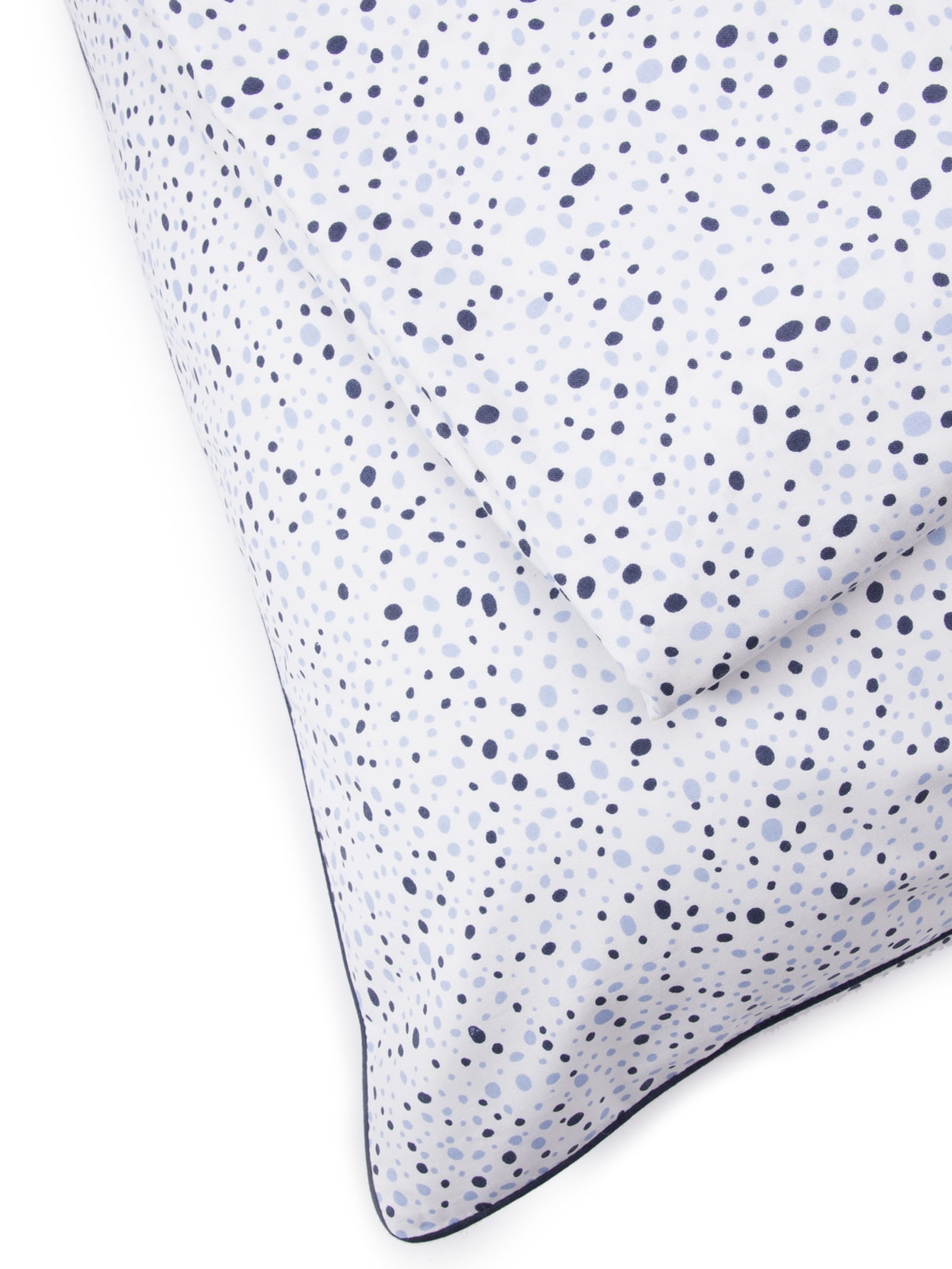 Jogo de Cama Capa Duvet Single Empório Twist Em Algodão 2 Peças Azul Blue Gardenia