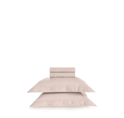Jogo De Cama Casal 200 Fios Filetti - Rosa