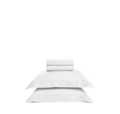 Jogo de Cama Casal 200 Fios Orsini - Branco