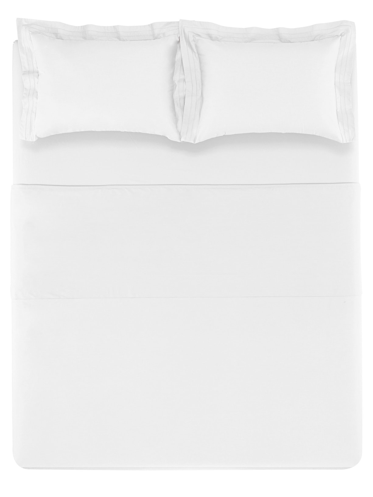 Jogo de Cama Casal 200 Fios Orsini Branco Trussardi