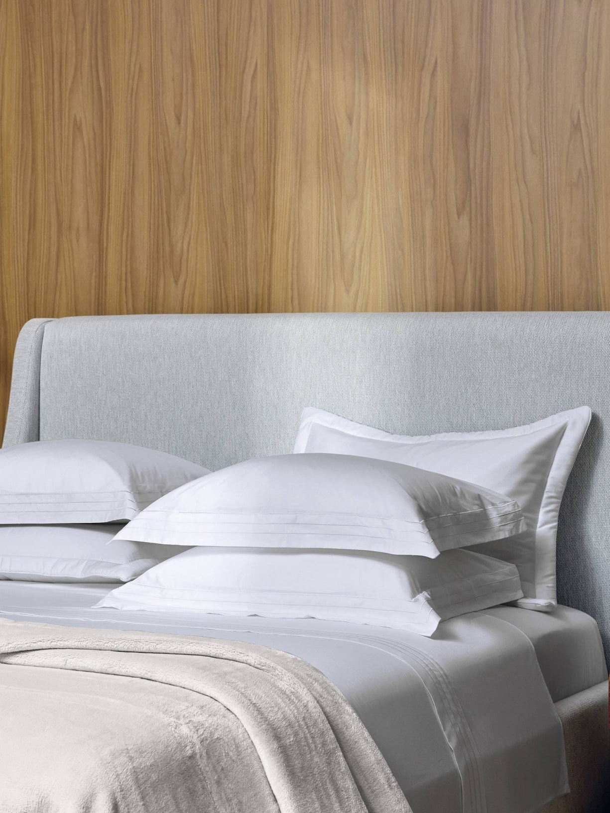 Jogo de Cama Casal 200 Fios Orsini Branco Trussardi