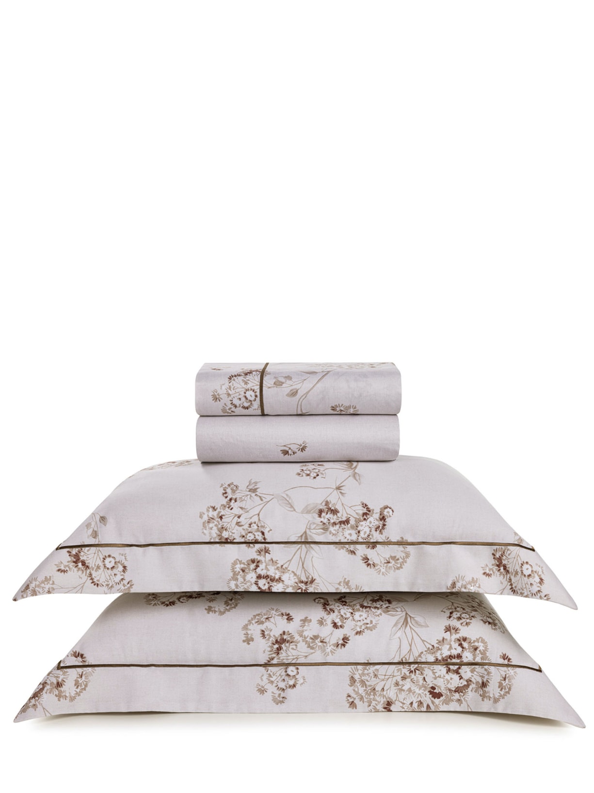 Jogo De Cama Casal 200 Fios Ventaglio - Bege