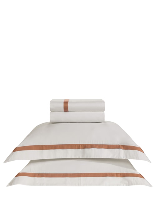 Jogo de Cama Casal 300 Fios Vercelli - Branco