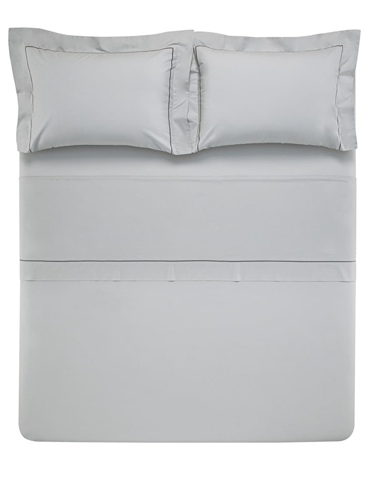 Jogo De Cama Casal Cammillo 4 Peças Cinza Trussardi