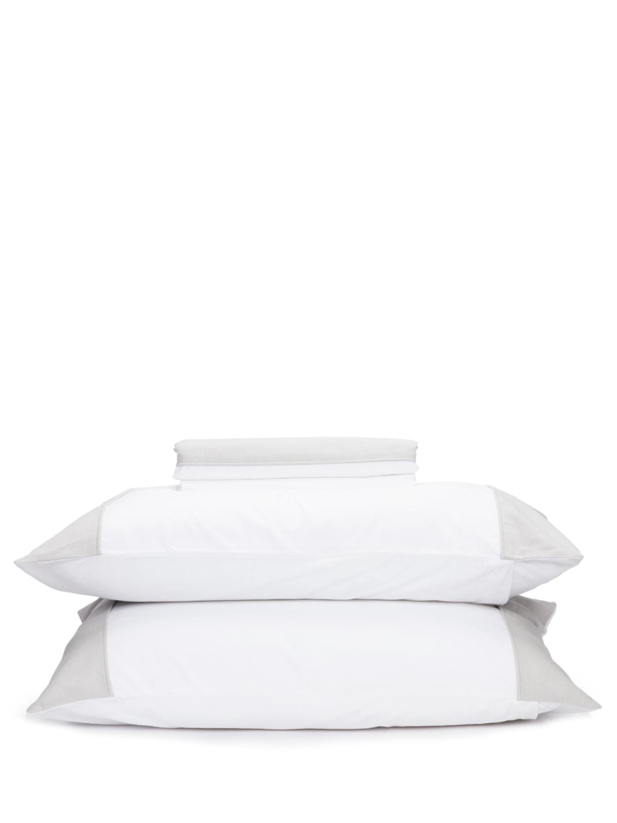 Jogo De Cama Casal Lino Gris - Cinza