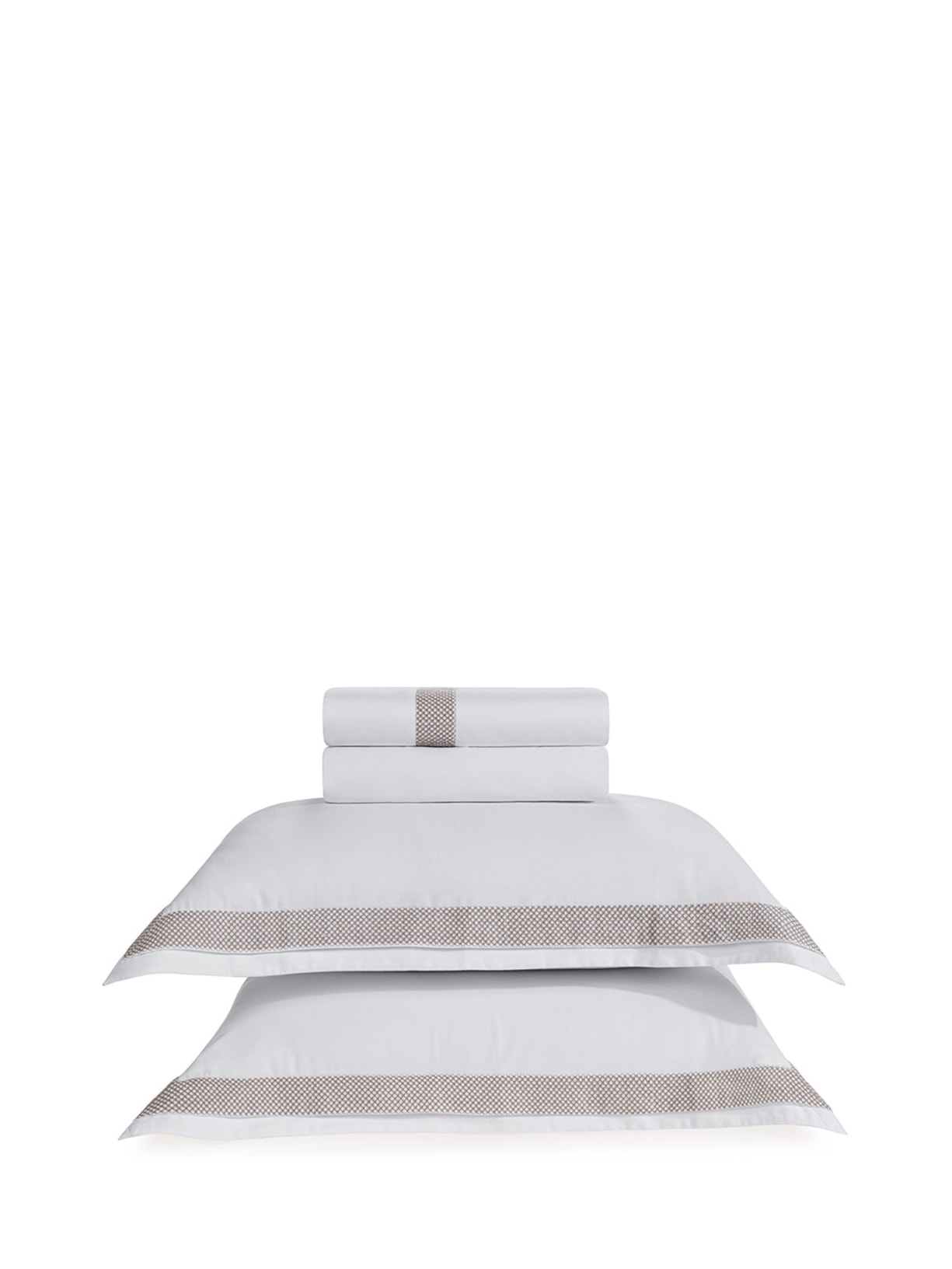 Jogo de Cama Casal Porto - Branco