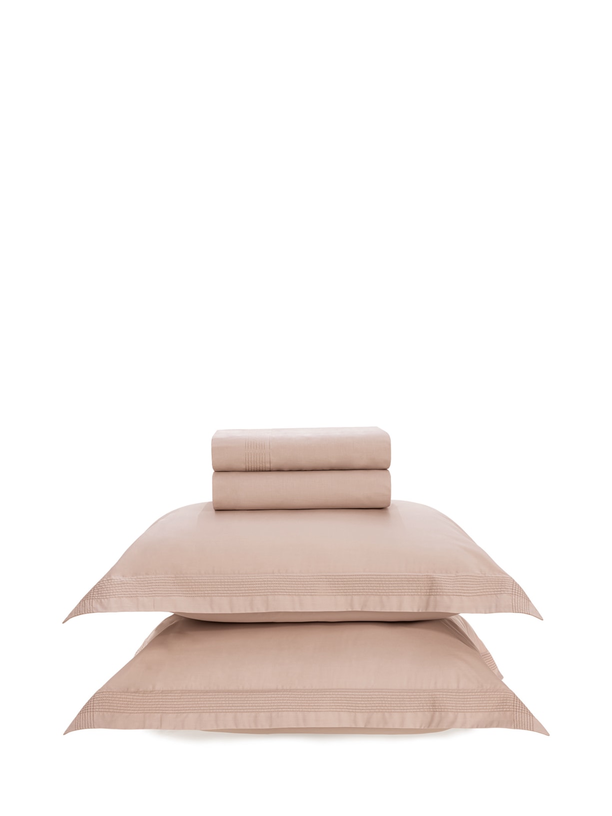 Jogo de Cama King 200 Fios Bertoni - Bege