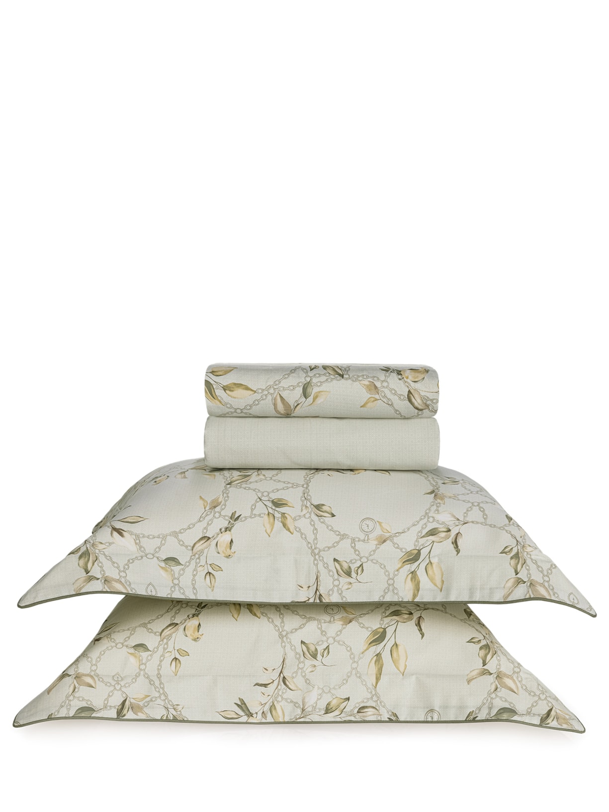 Jogo de Cama King 200 Fios Cetim 100% Algodão Uccelo - Bege