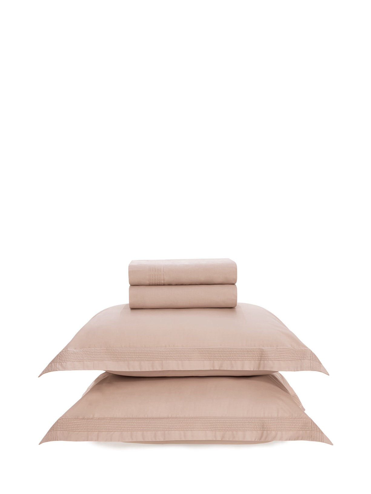 Jogo de Cama Queen 200 Fios Bertoni - Bege