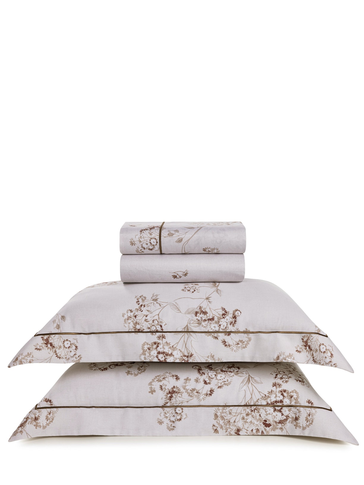 Jogo De Cama Queen 200 Fios Ventaglio - Bege