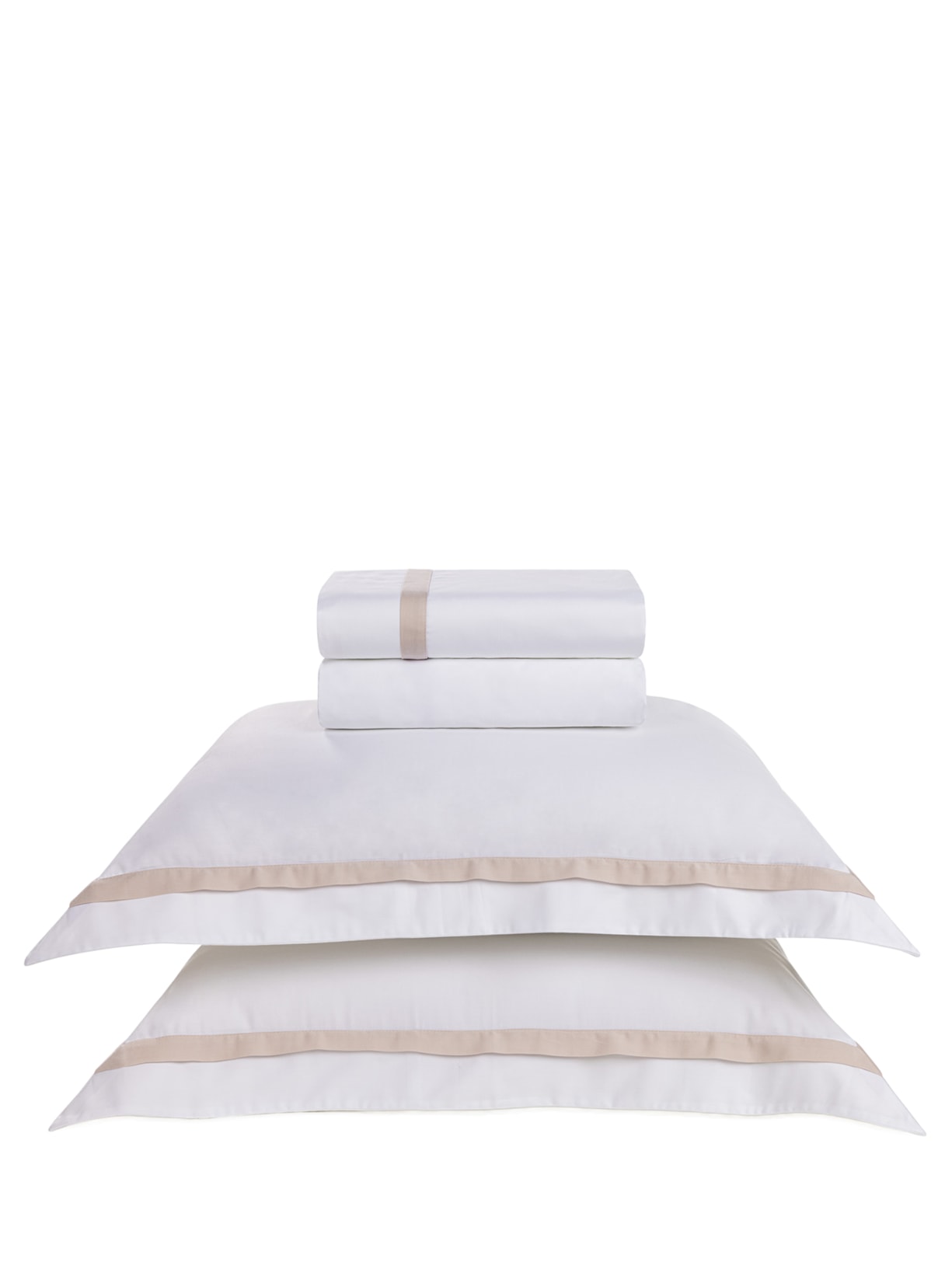 Jogo de Cama Queen 300 Fios Algodão Egípcio Vercelli - Branco