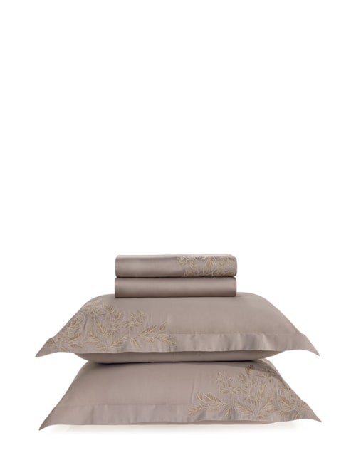 Jogo de Cama Queen Limonata - Marrom