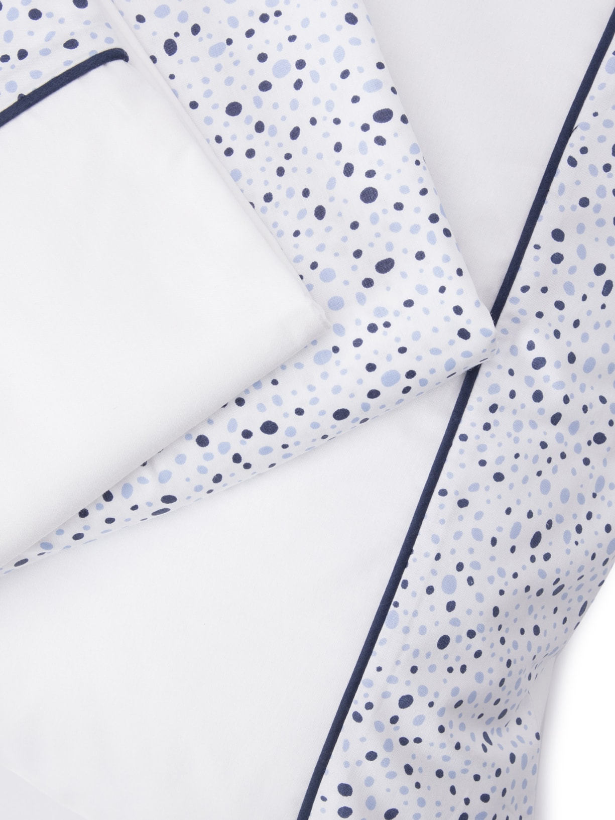 Jogo De Cama Single Emporio Twist 3 Peças Azul Blue Gardenia