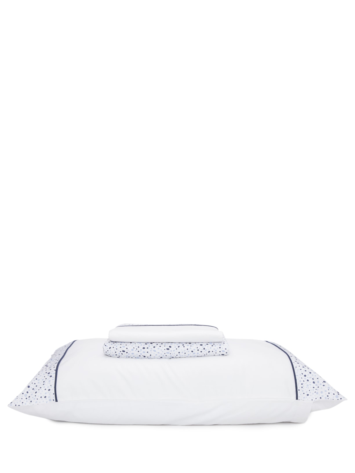 Jogo De Cama Single Emporio Twist 3 Peças Azul Blue Gardenia