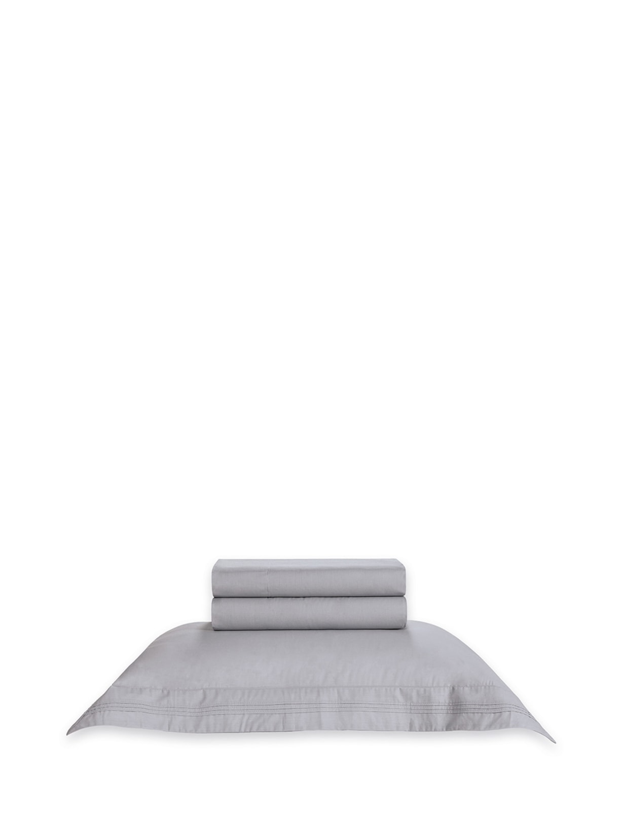 Jogo De Cama Solteiro 200 Fios San Felice - Cinza