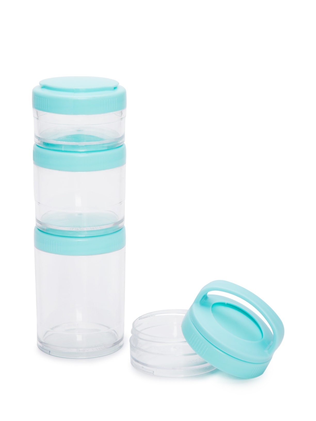 Jogo De Compartimentos Mix Connect Azul Pacco