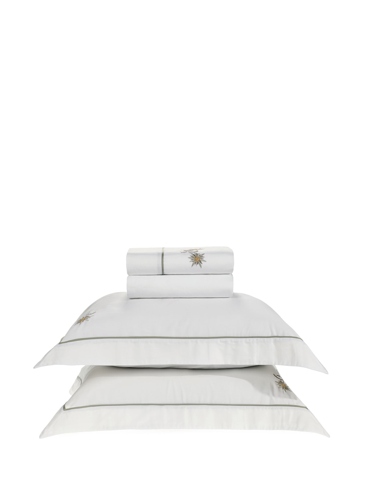 Jogo De Lençol Alpi Cetim 300 Fios King - Branco