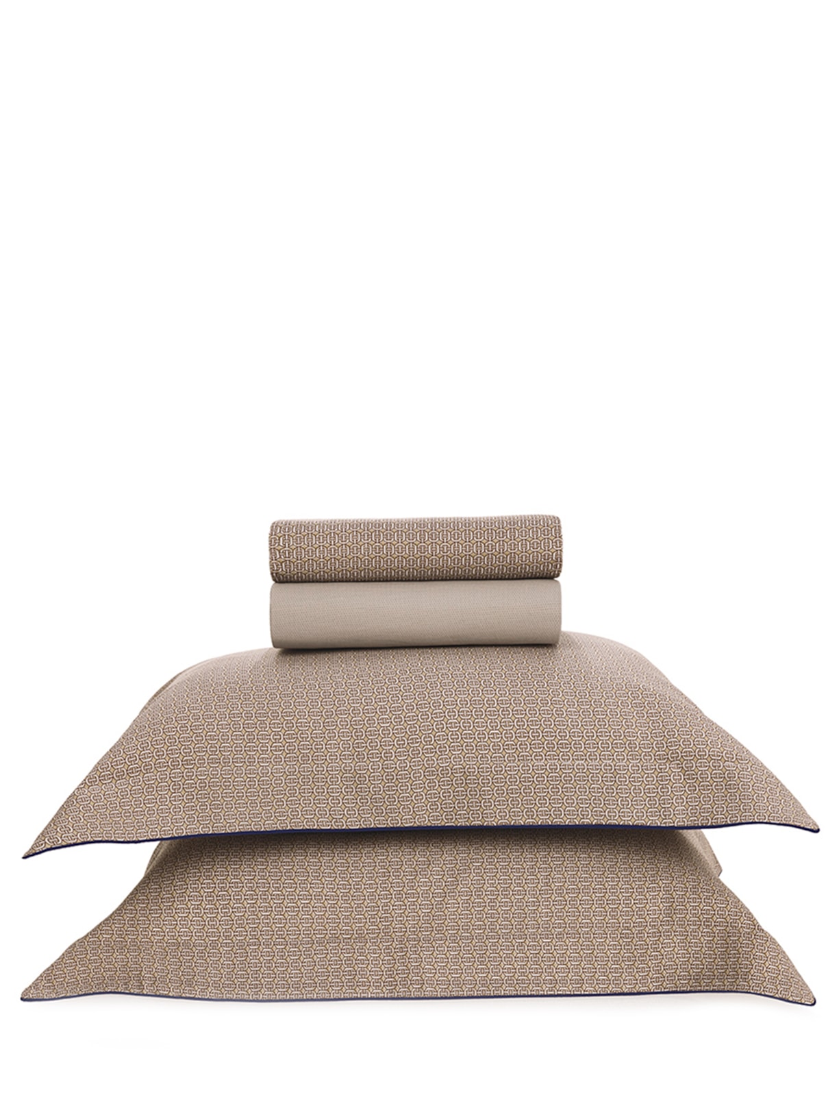 Jogo de Lençol Conessione King Cetim 200 Fios - Bege