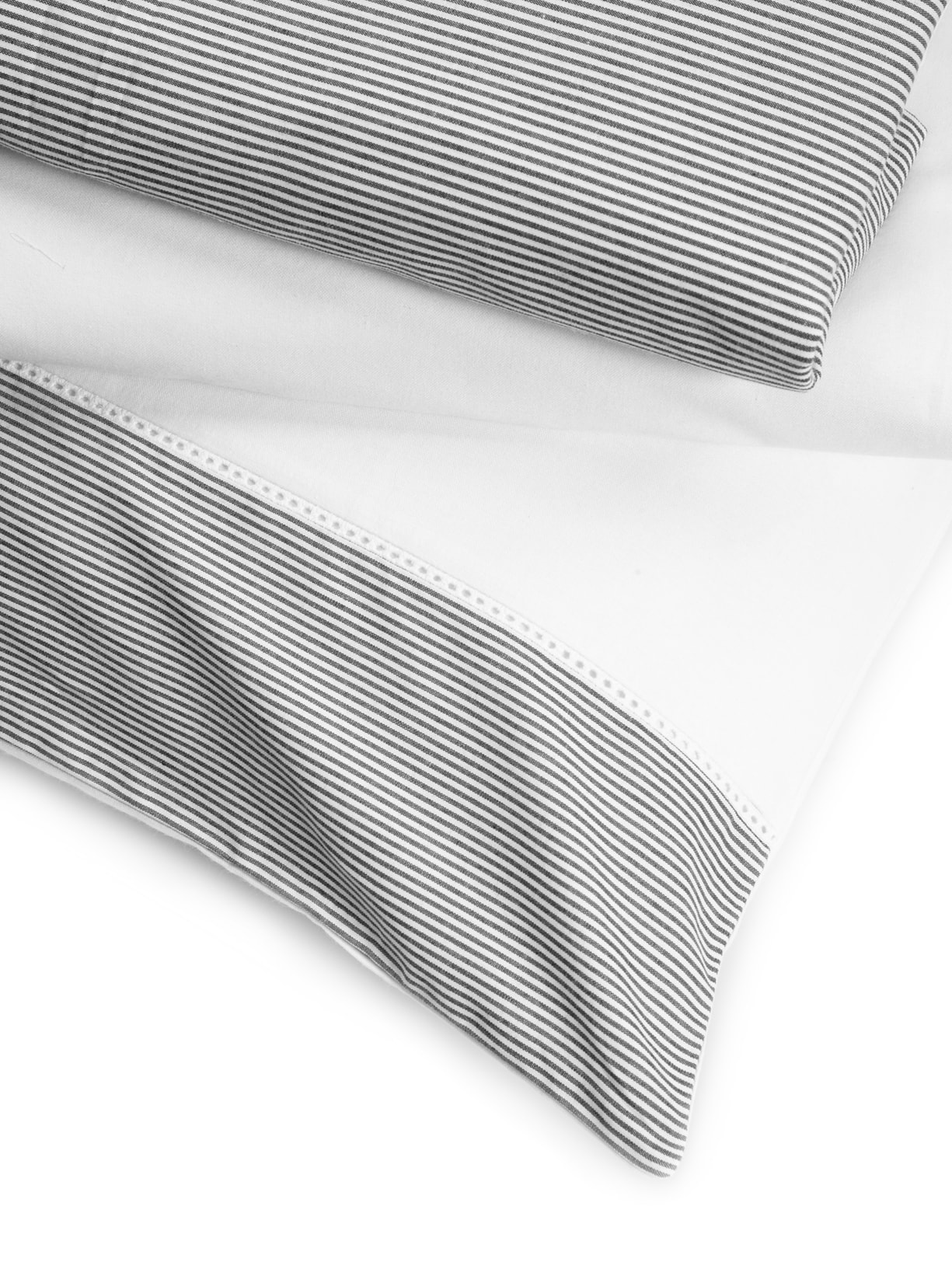 Jogo De Lençol Empório Daily Solteiro Branco Blue Gardenia