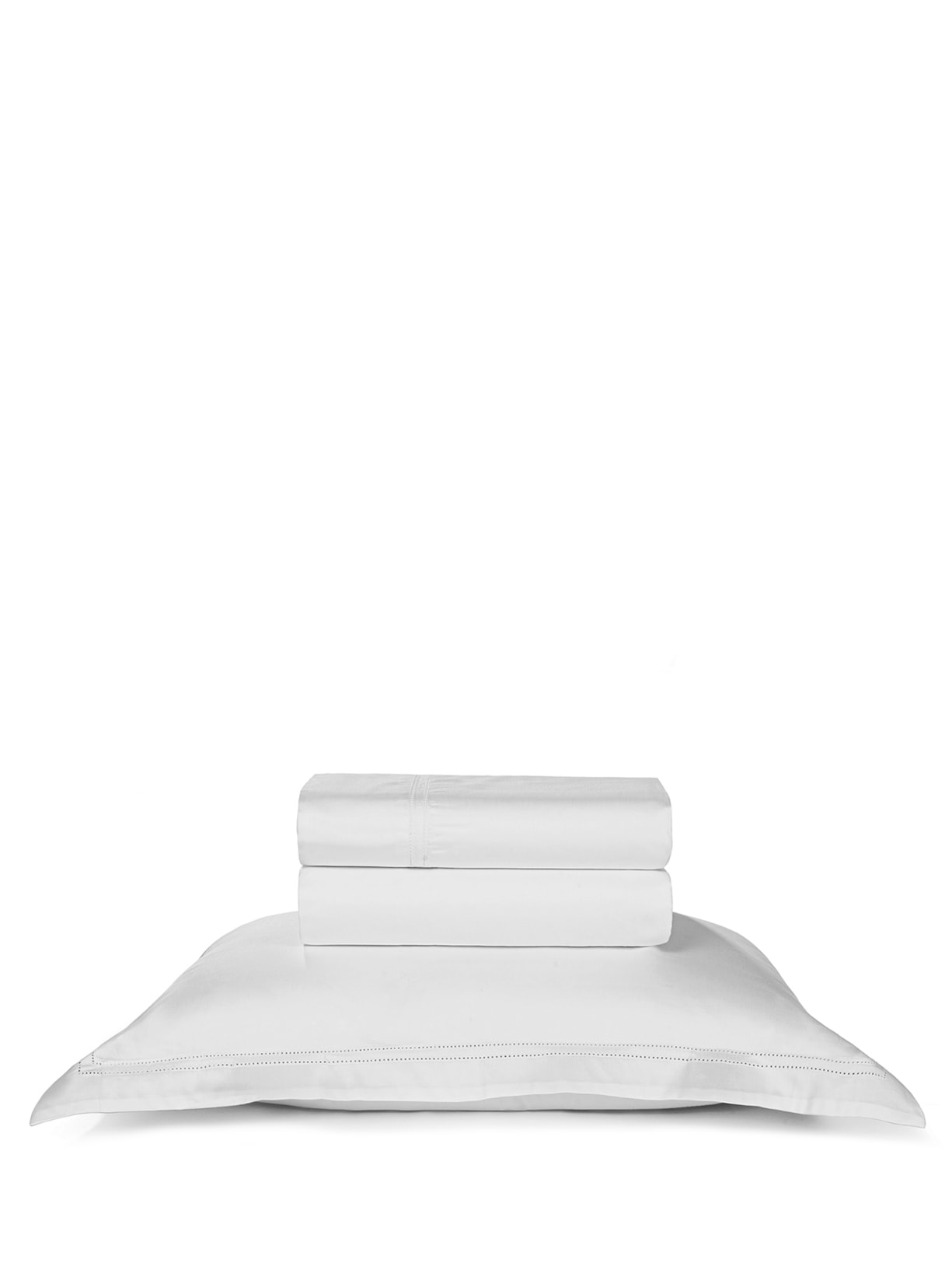 Jogo de Lençol Galieno Solteiro Cetim 300 Fios - Branco