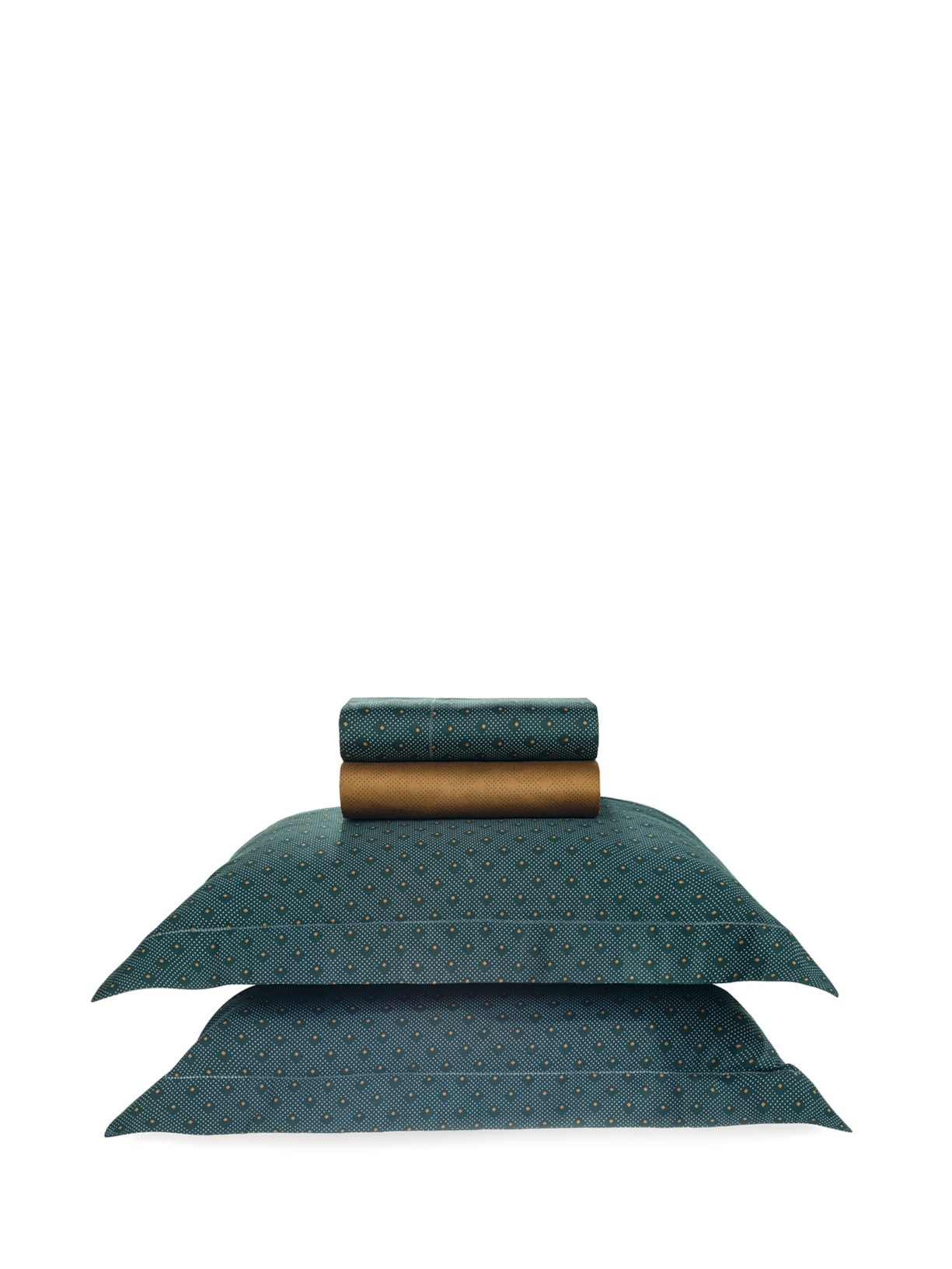 Jogo de Lençol Messner Cetim 200 fios Casal Verde Trussardi