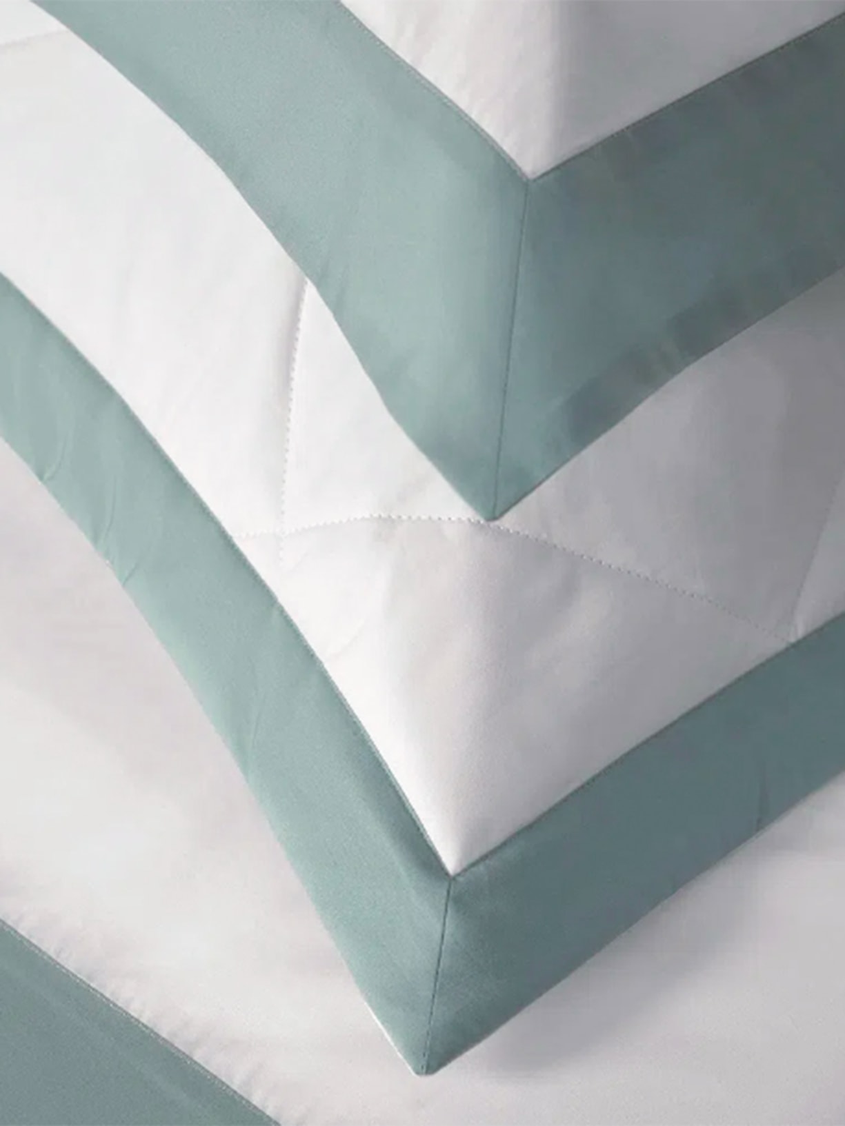 Jogo De Lençol Olga King Em Percal 200 Fios 4 Peças Verde Trussardi