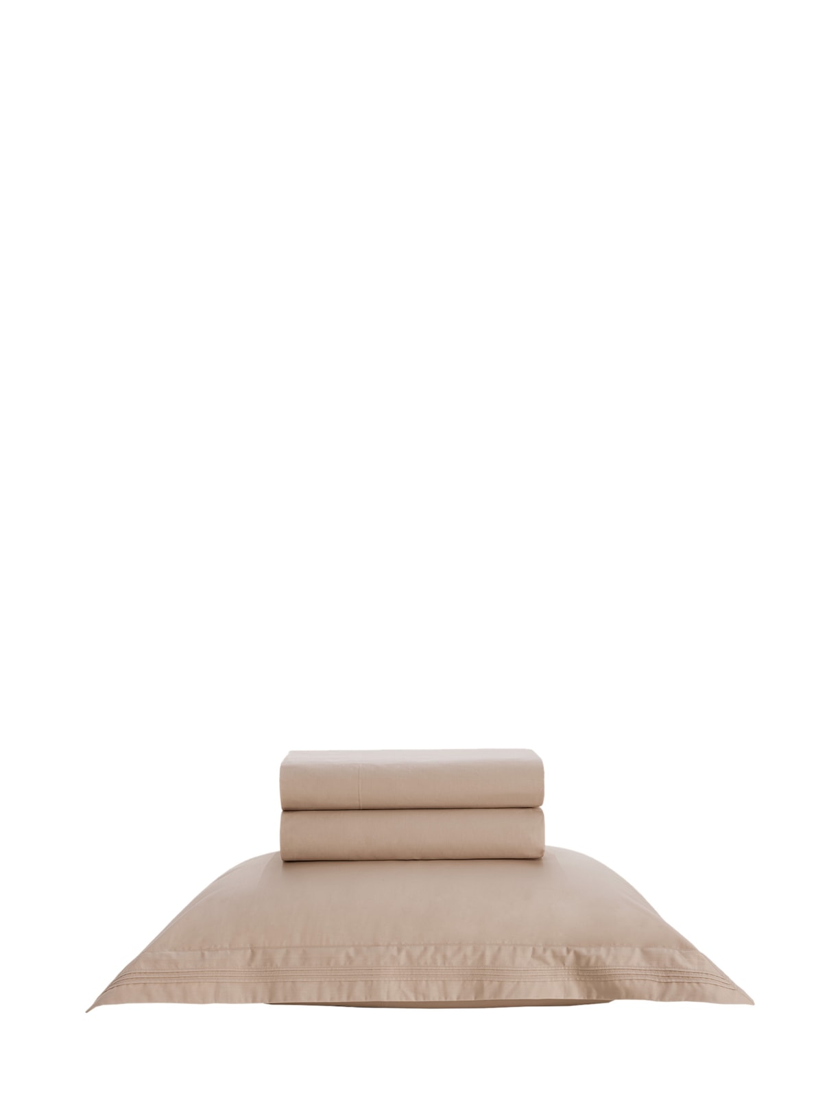 Jogo de Lençol San Felice Percal 200 fios Solteiro - Bege