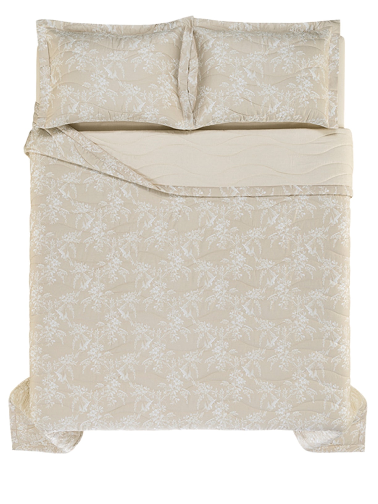 Jogo de Lençol Soffitti Casal Bege Trussardi