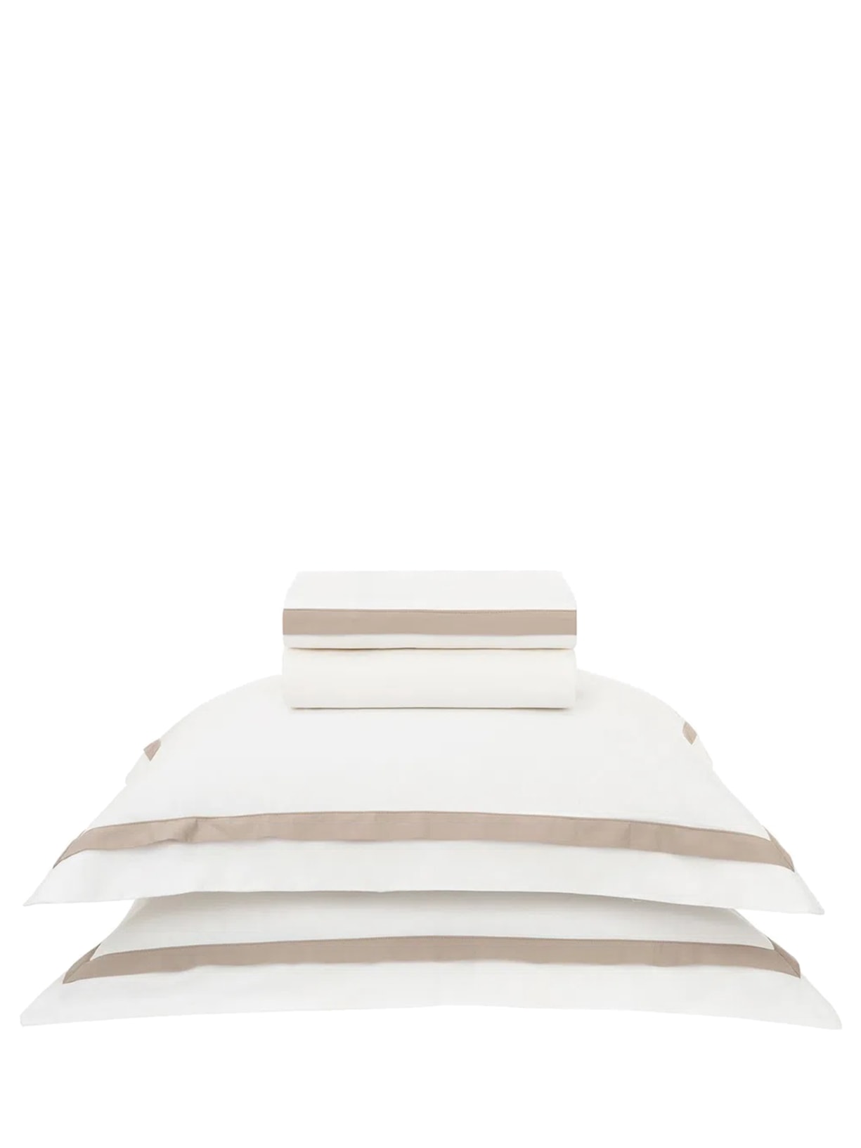 Jogo De Lençol Vercelli Casal 300 Fios Em Cetim 4 Peças - Branco