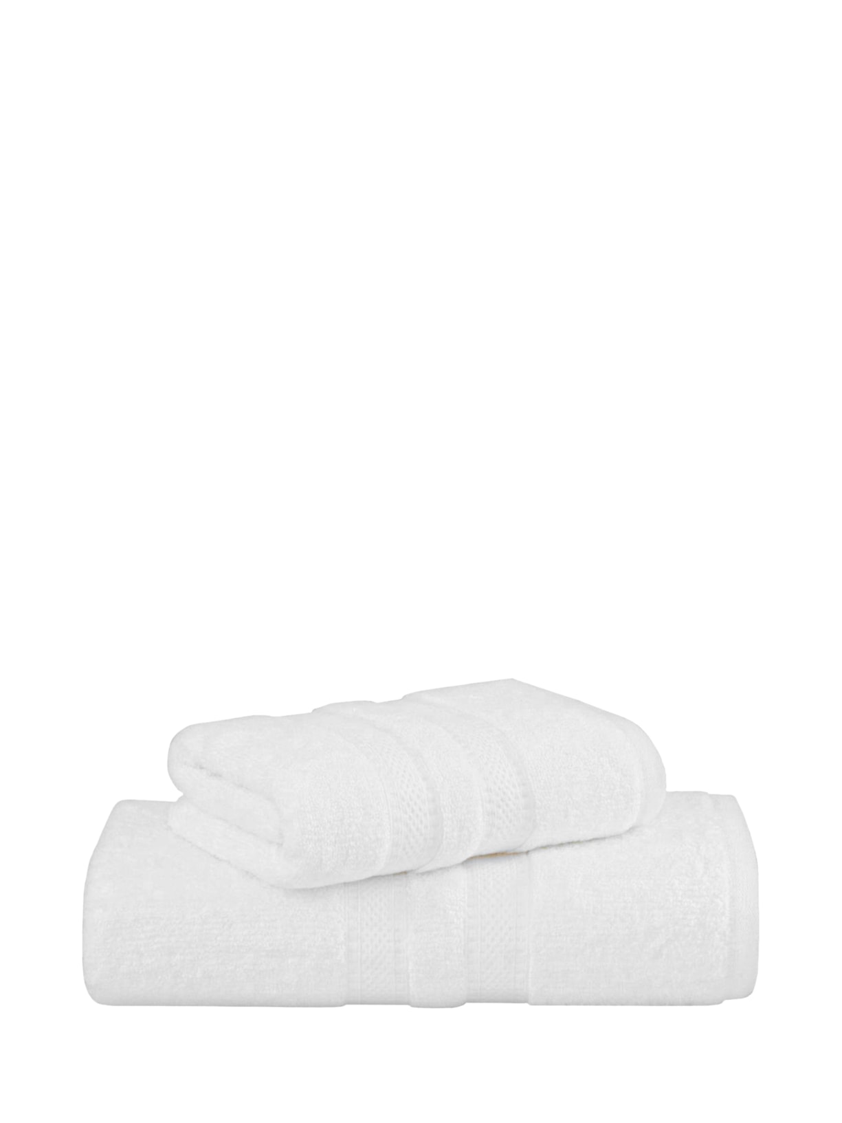 Jogo De Toalhas Intense Dual Air 2 Peças - Branco