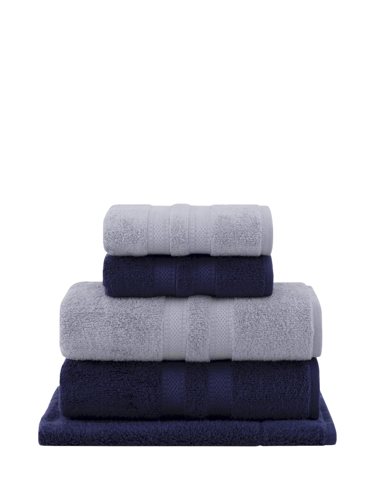 Jogo De Toalhas Intense Dual Air Gigantes 5 Peças - Azul