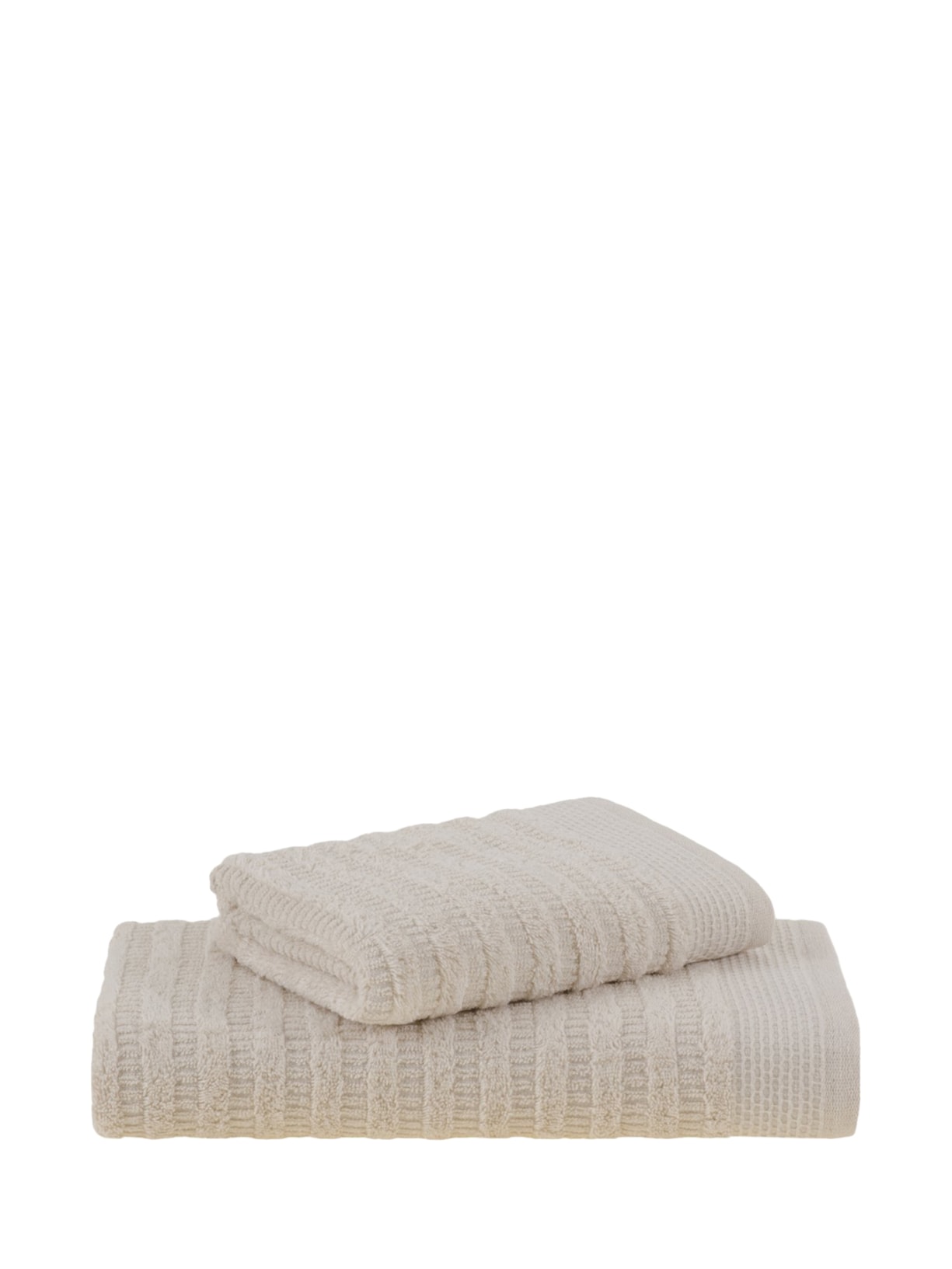 Jogo De Toalhas Organic 2 Peças - Bege