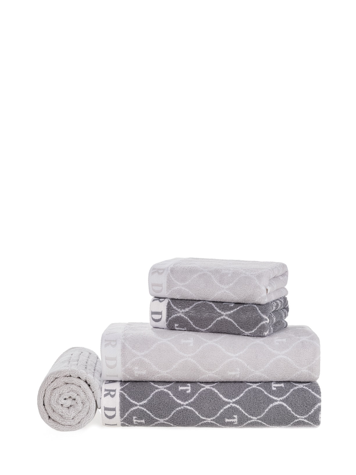 Jogo De Toalhas Speciale 5 Peças - Cinza