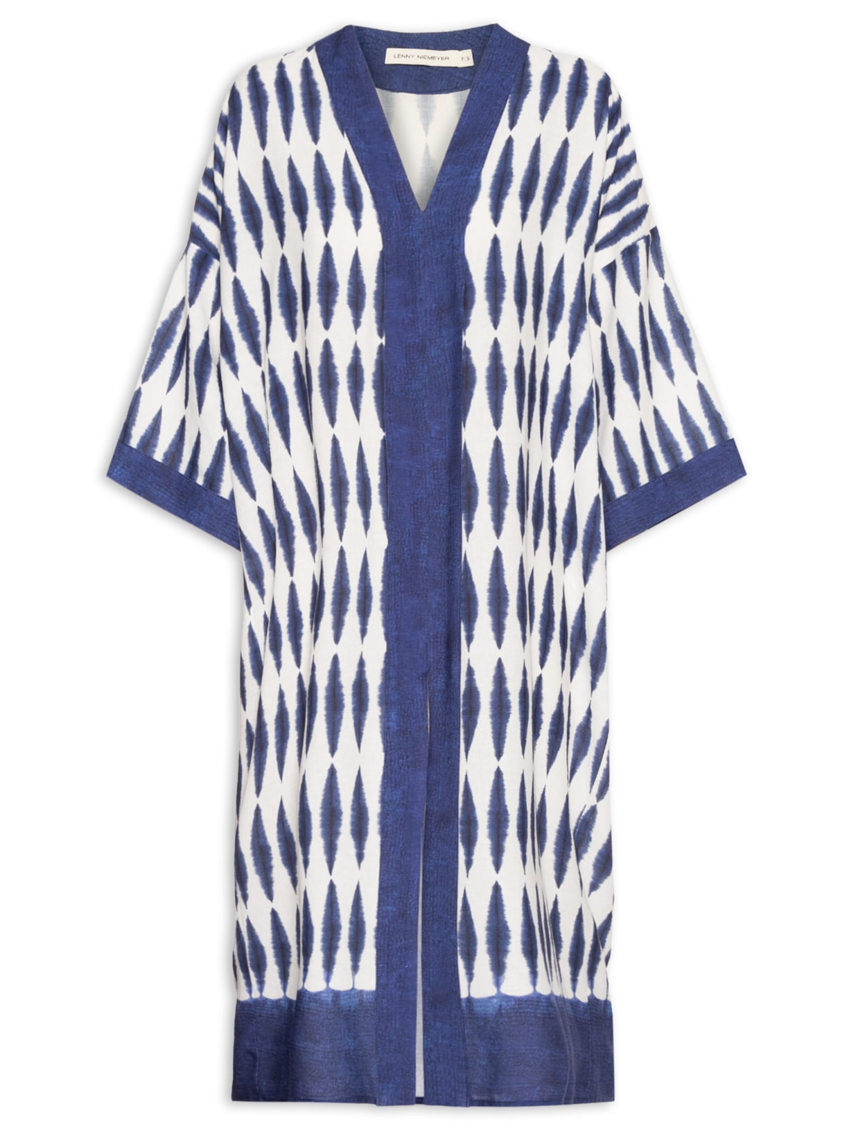 Kaftan Decote V - Branco
