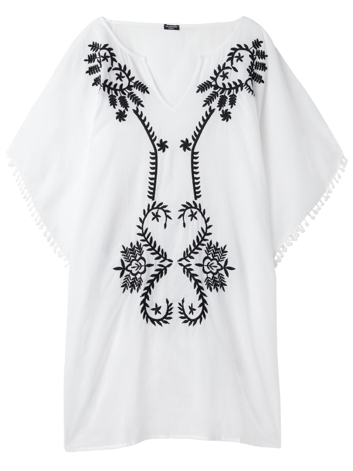 Kaftan Estilo Quimono - Branco