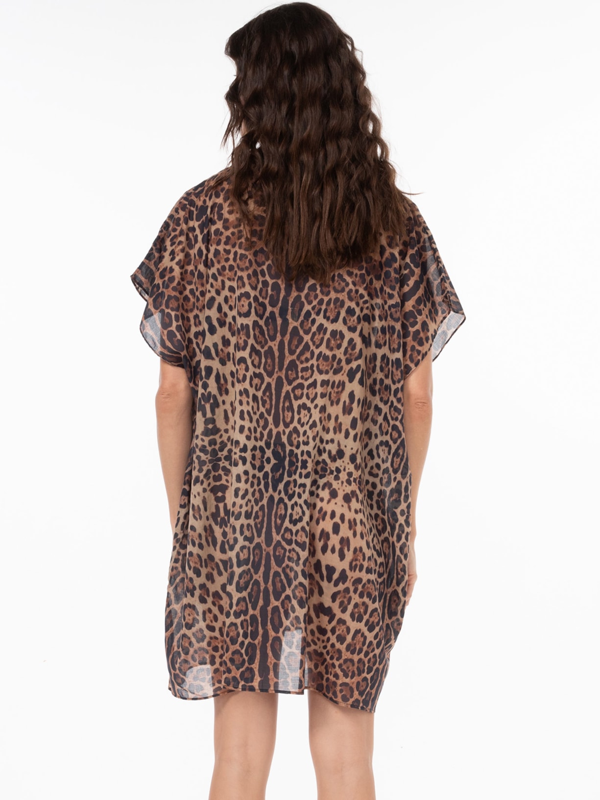 Kaftan Feminina Aurora Animal Print Triya