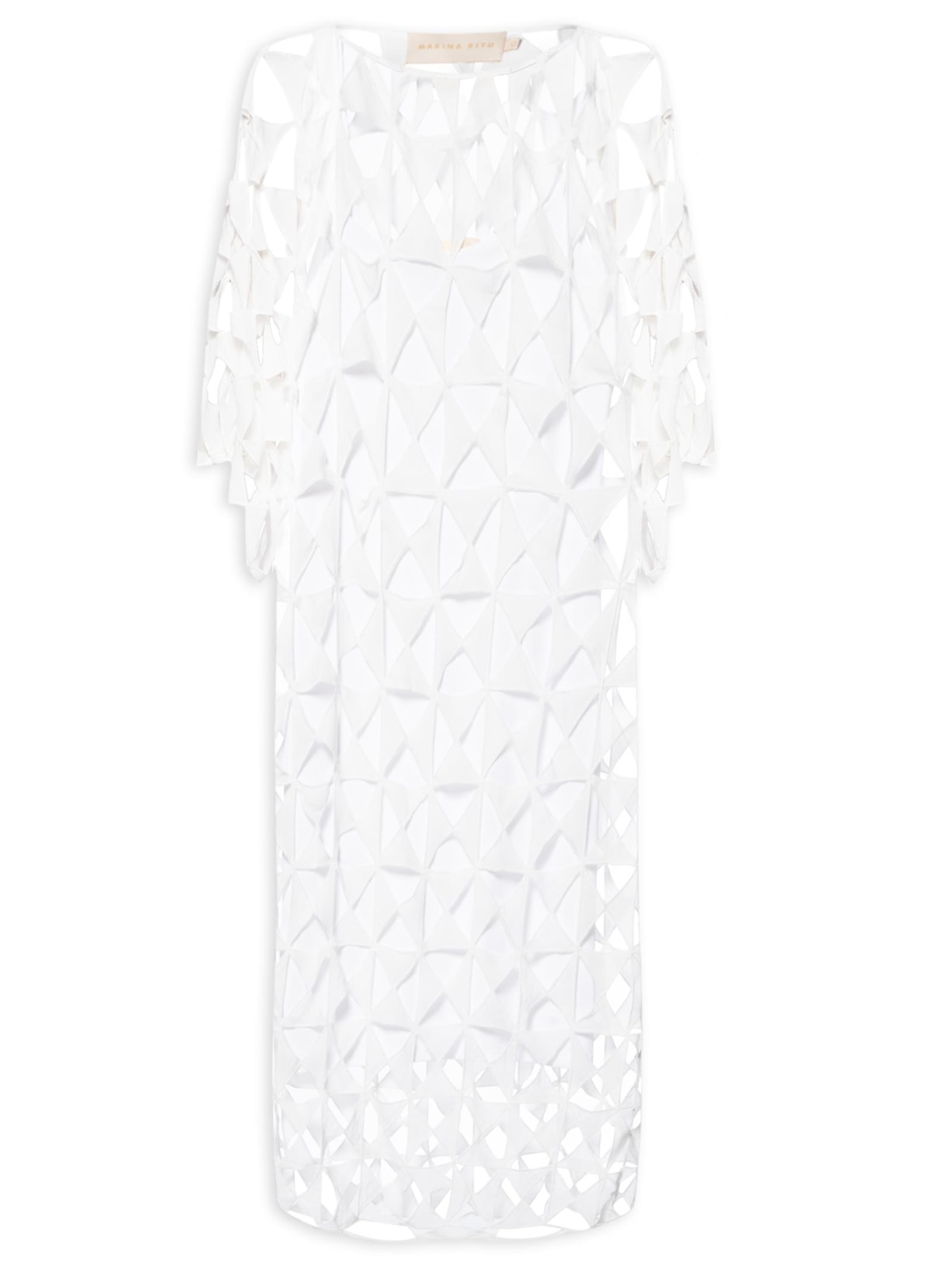 Kaftan Feminino Jangadas - Branco