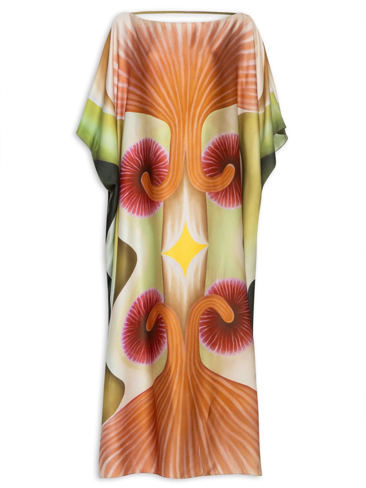 Kaftan Feminino Soma - Laranja